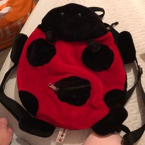 Ladybug shaped backpack (mini)